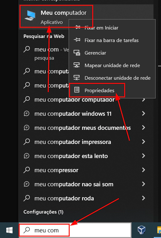 Mudar nome do computador Windows