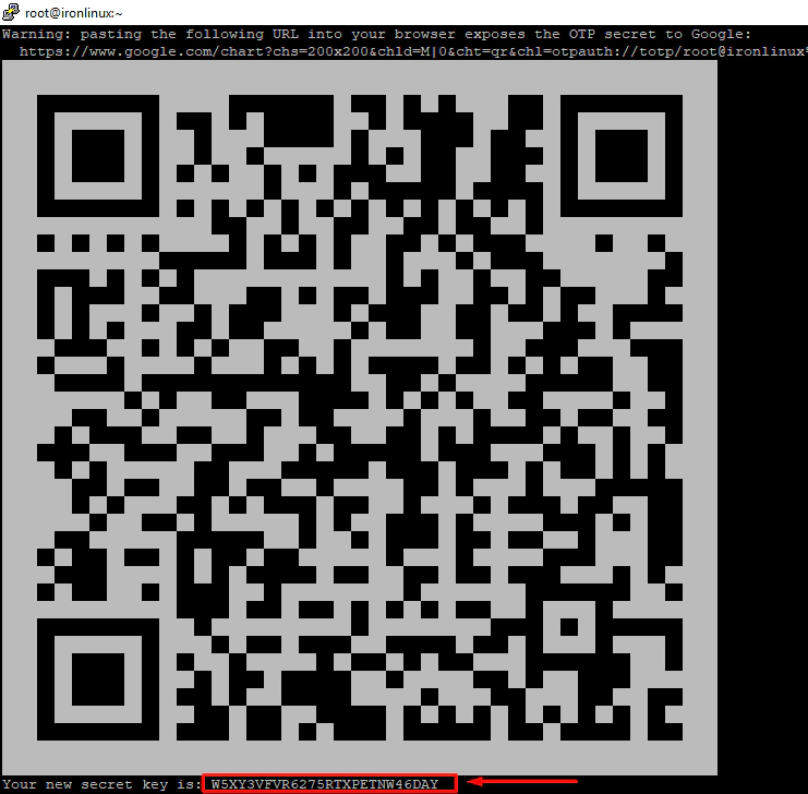 qr code google authenticator