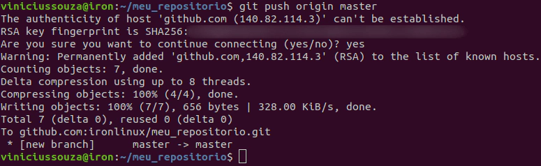 git push