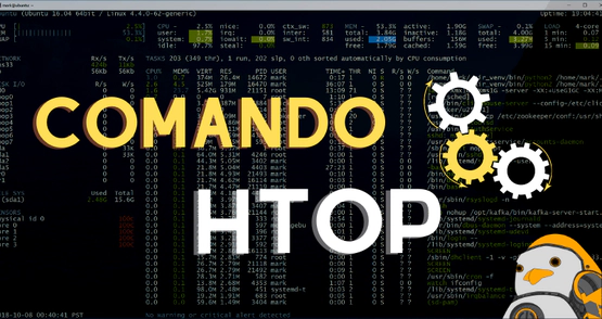 O comando HTOP no Linux